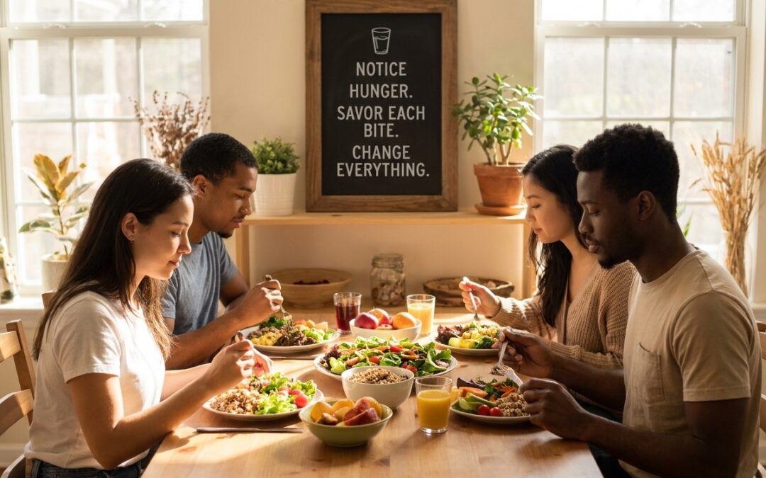 A 5-Minute Mindful Eating Exercise: Return to Presence at Your Next Meal
